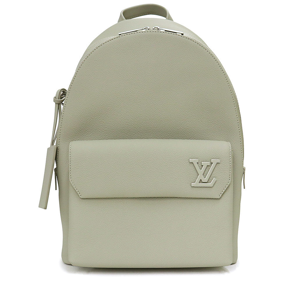 Louis Vuitton Takeoff Backpack Aerogram Rucksack Cowhide Light Khaki